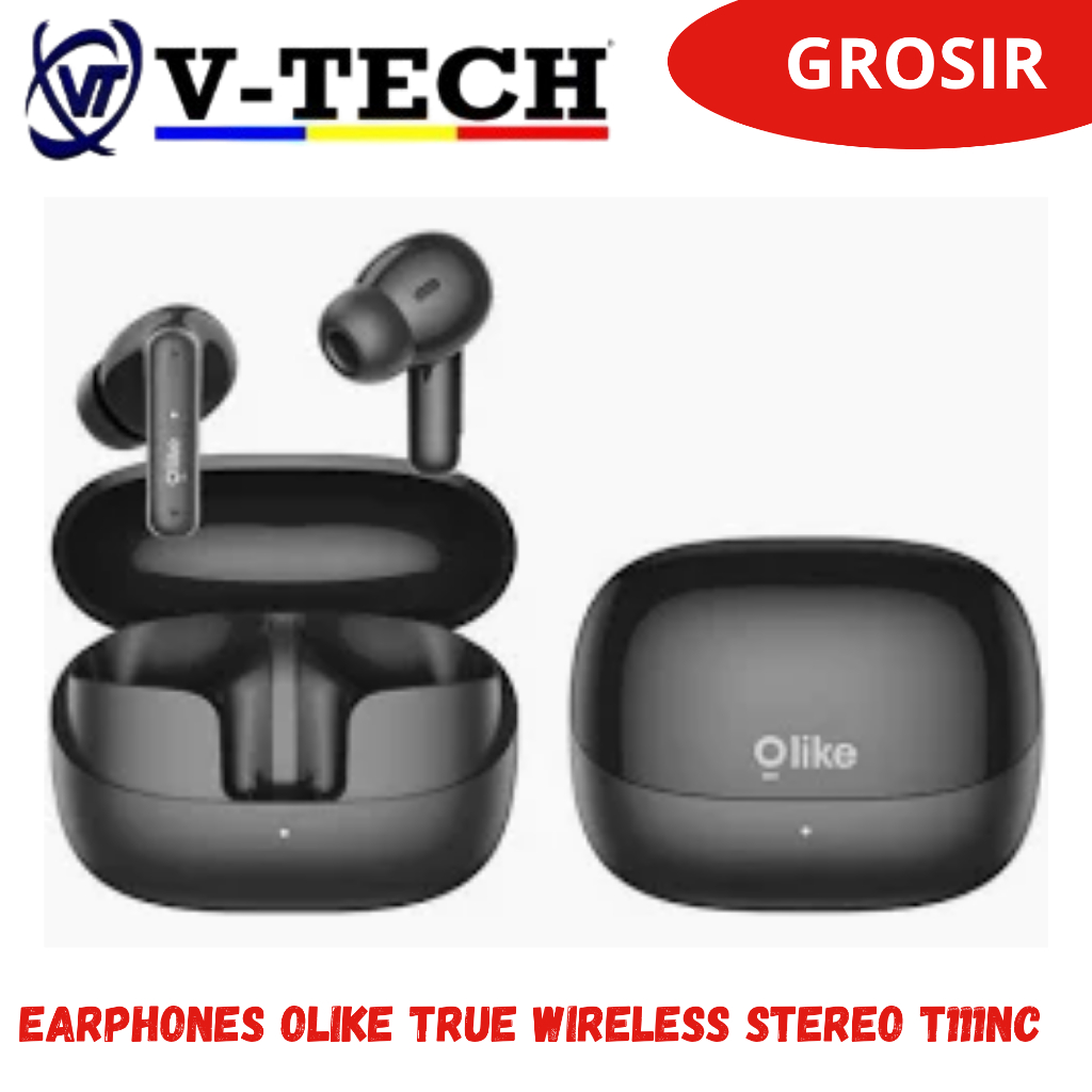 EARPHONES OLIKE TRUE WIRELESS STEREO T111NC BLACK