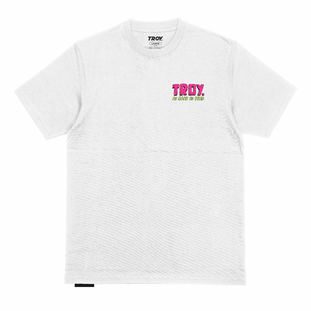 TROY COMPANY Kaos Pria Lengan Pendek - Pink Cosmic Tshirt MTD 2522