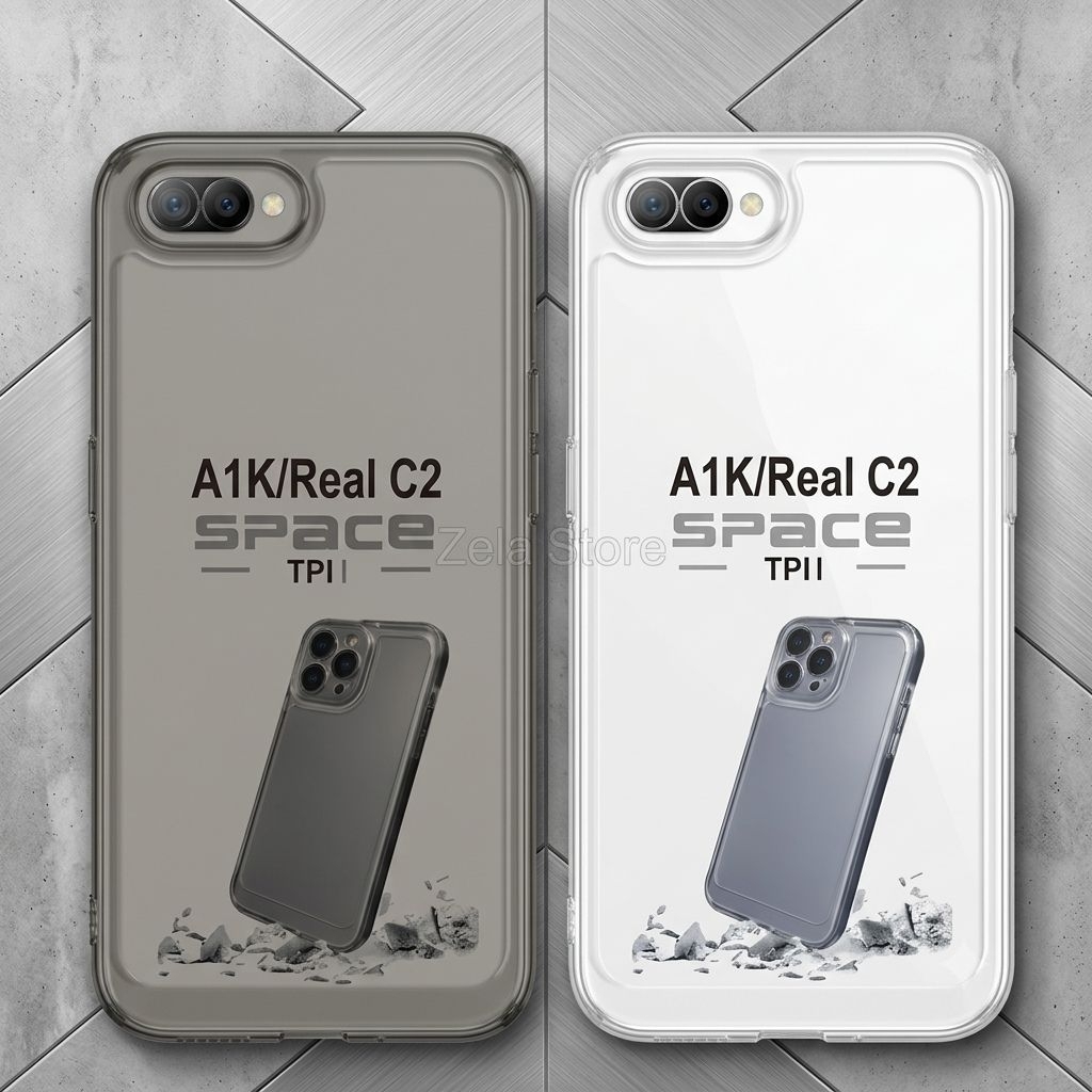 Softcase Casing OPPO A1K BENING Trasparan Pelindung belakang HP+Camera