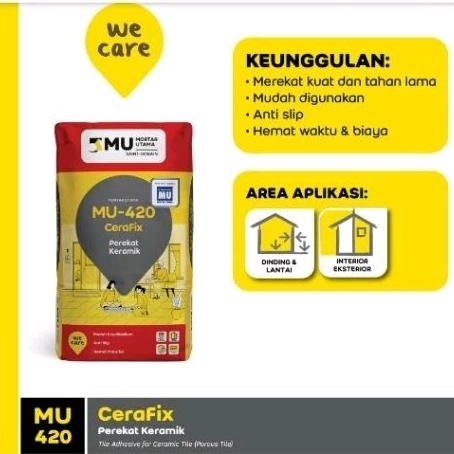 MU-420 25 Kg Semen Instan Perekat Keramik