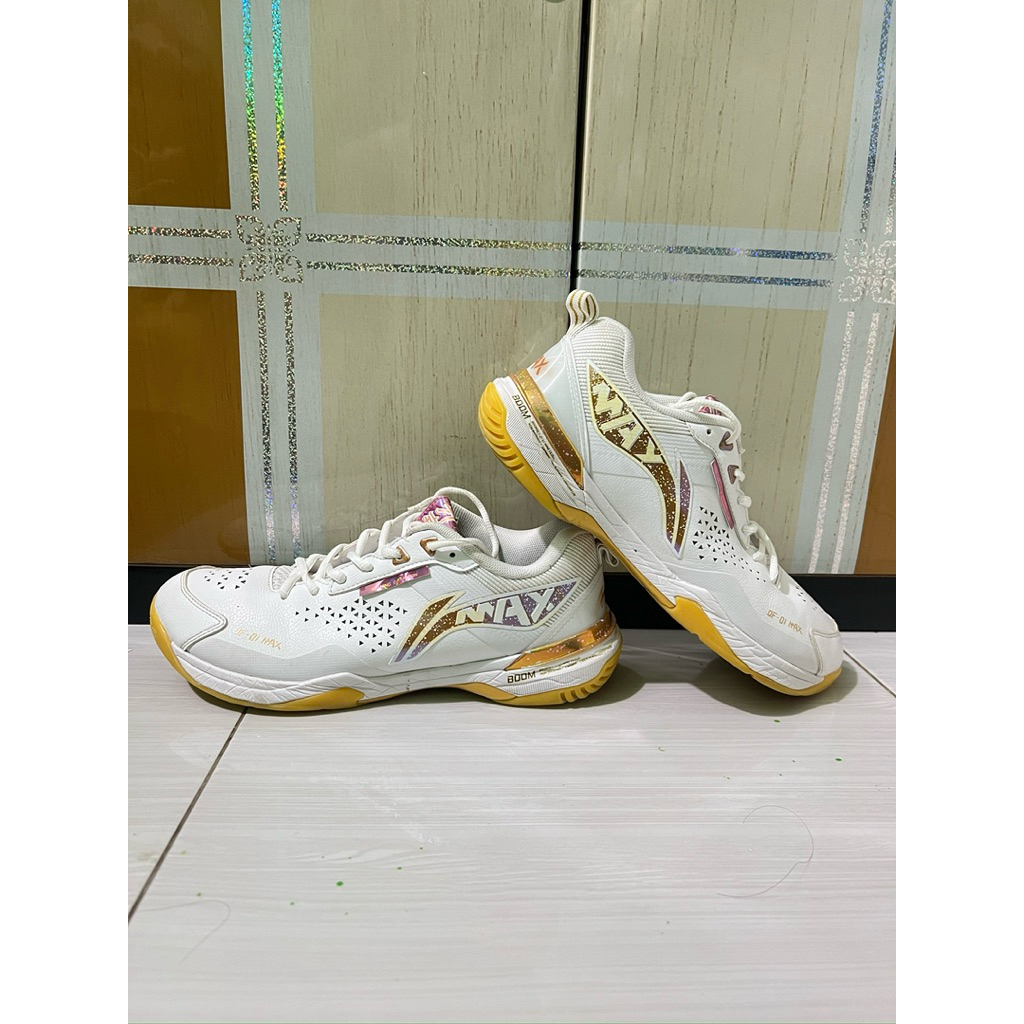 SEPATU BADMINTON @L-NNG_DF-01 MAX (size 43)