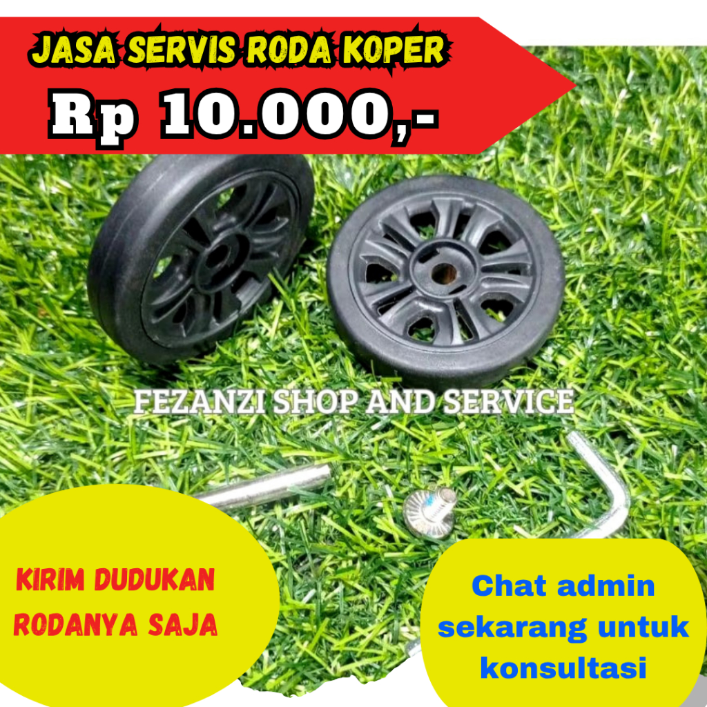 Roda Koper Replacement double ban diameter 5.5 cm