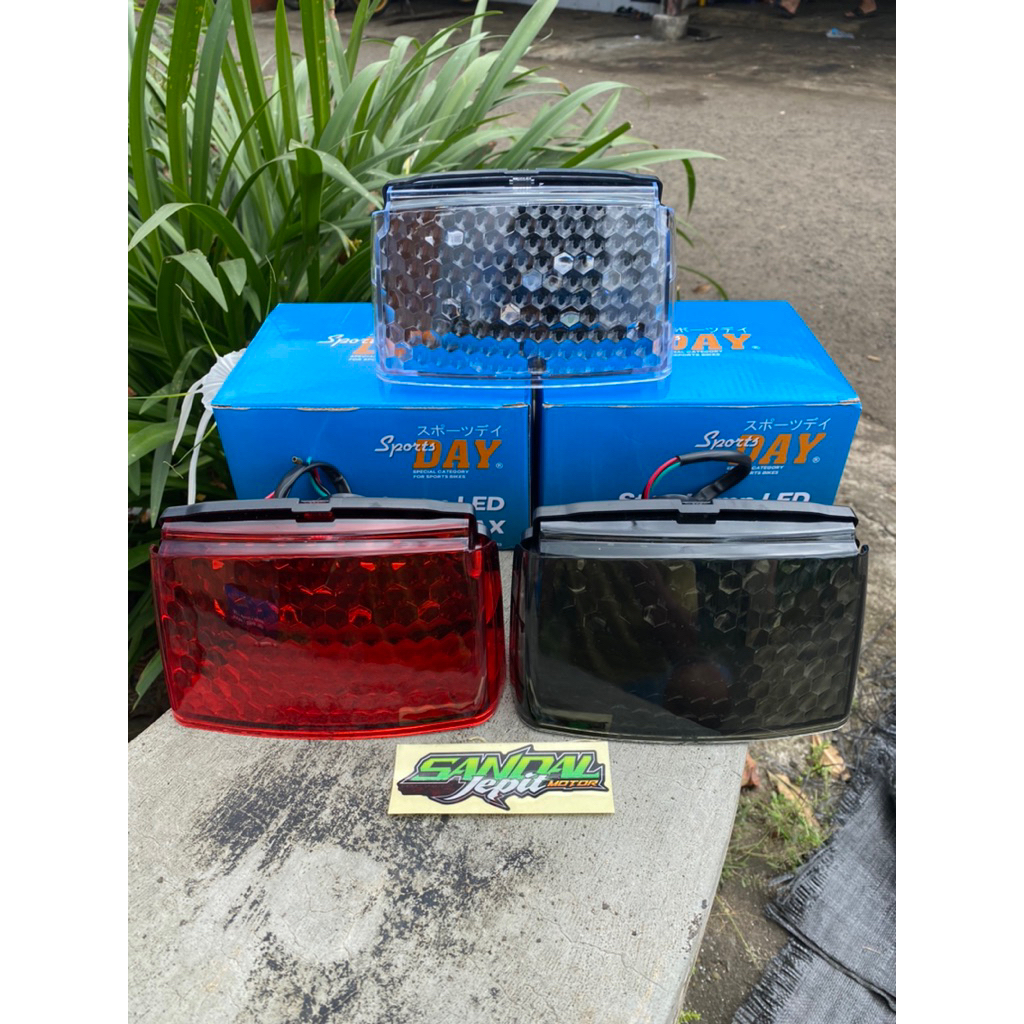 LAMPU STOP GL MAX GL PRO LED DAY IMPORT STOPLAMP GL PRO MAX STOPLAMP GL KOTAK LED DAY LAMPU STOP LED