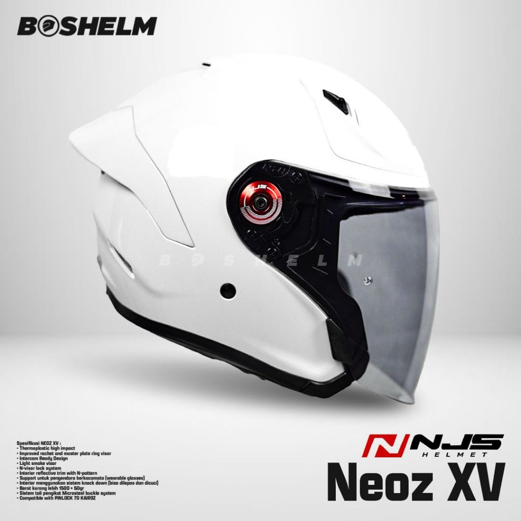 VISOR HELM JPX NOVA X CLEAR ORIGINAL | KACA HELM JPX NOVA X