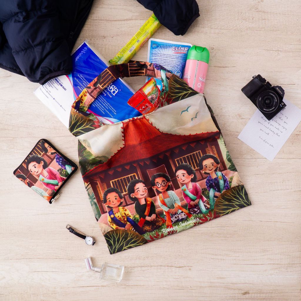 Tas Belanja Sanggul Kebaya Joglo