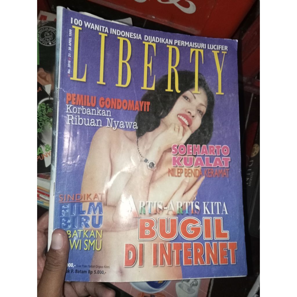 majalah Liberty no 2016 April 1999