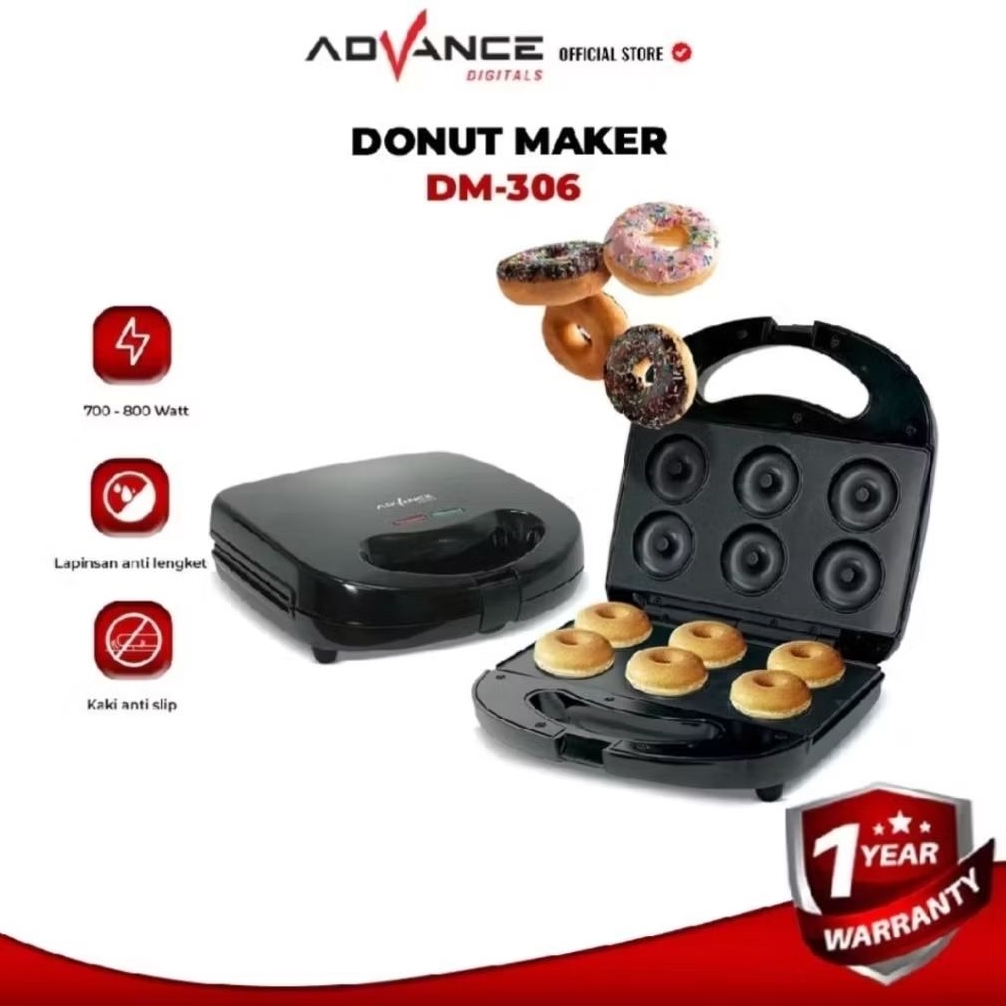 Advance Donut Maker Cetakan Donat Advance DM-306