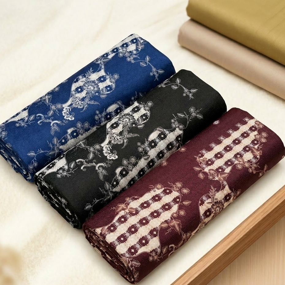 KAIN BATIK KATUN DOBBY KAIN BATIK DOBBY KATUN GRADE PREMIUM HALUS LEMBUT