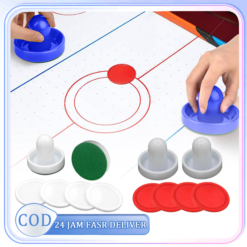 1Set Air Hockey Pusher Air Hockey Pucks Air Hockey Accessories Strikers Air Hockey Paddles Air Hocke
