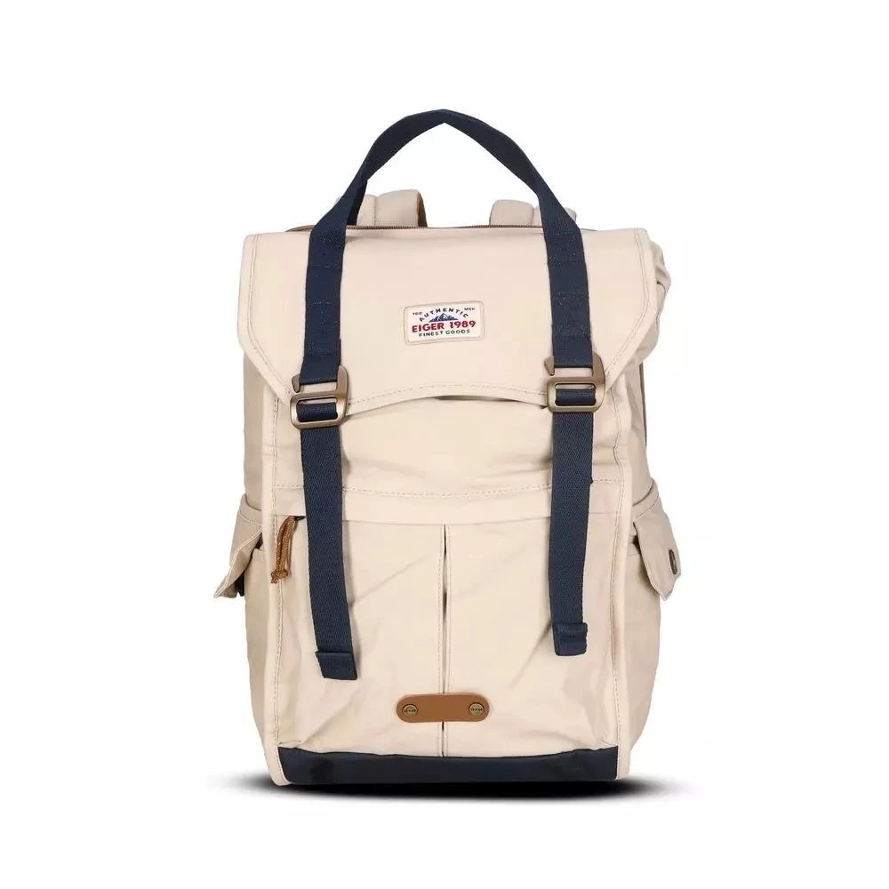 ORIGINAL PROMO EIGER1989 X-CRUISAGE CANVAS 20L 1A LAPTOP BACKPACK Tas Ransel Pria Kanvas Retro denga