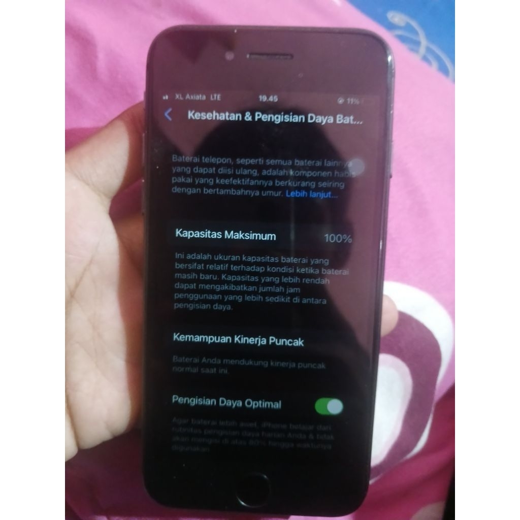 IPHONE 8 BIASA 64GB ALL OPERATOR+BEBAS RESET - SECEND