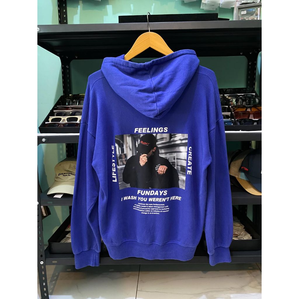 Hoodie fashion oversized Reborn and Audi Authentic