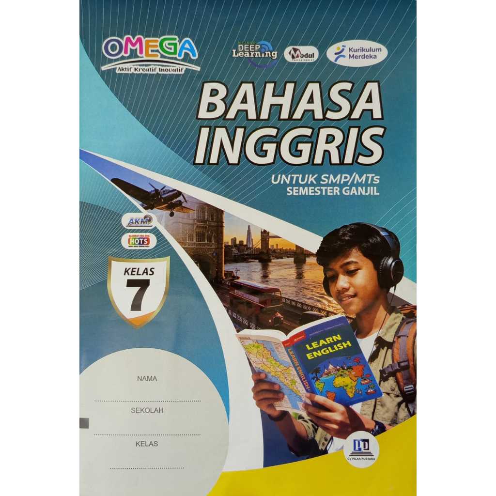 LKS BAHASA INGGRIS SMP MTS KELAS 7 SEMESTER 1 KURIKULUM MERDEKA 2026-2027 || OMEGA DEEP LEARNING