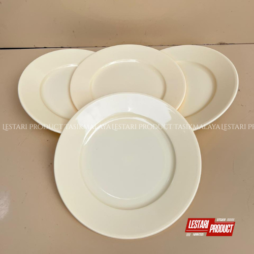 ( 6 PCS ) PIRING MELISSA 10  | Piring Makan Plastik BPA free PP 5 | Piring sajian | Piring plastik c