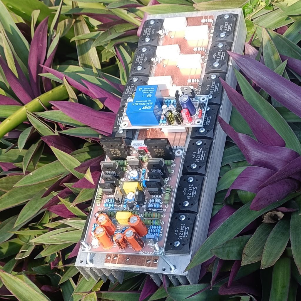 MCRD V3 balap lapangan PCB fiber lengkap 7,6,5 set final Sanken original karakter flat dan lowsub ho