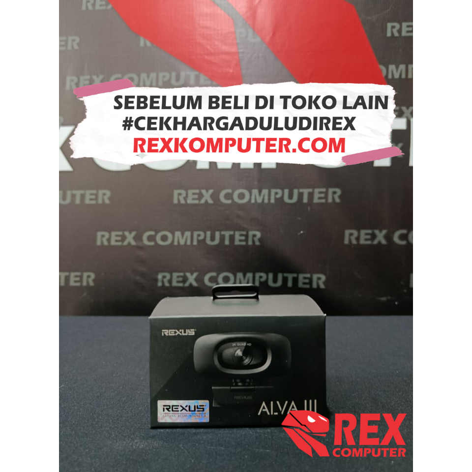 Rexus SW-20 Webcam 2K Auto Focus - Alva III SW20