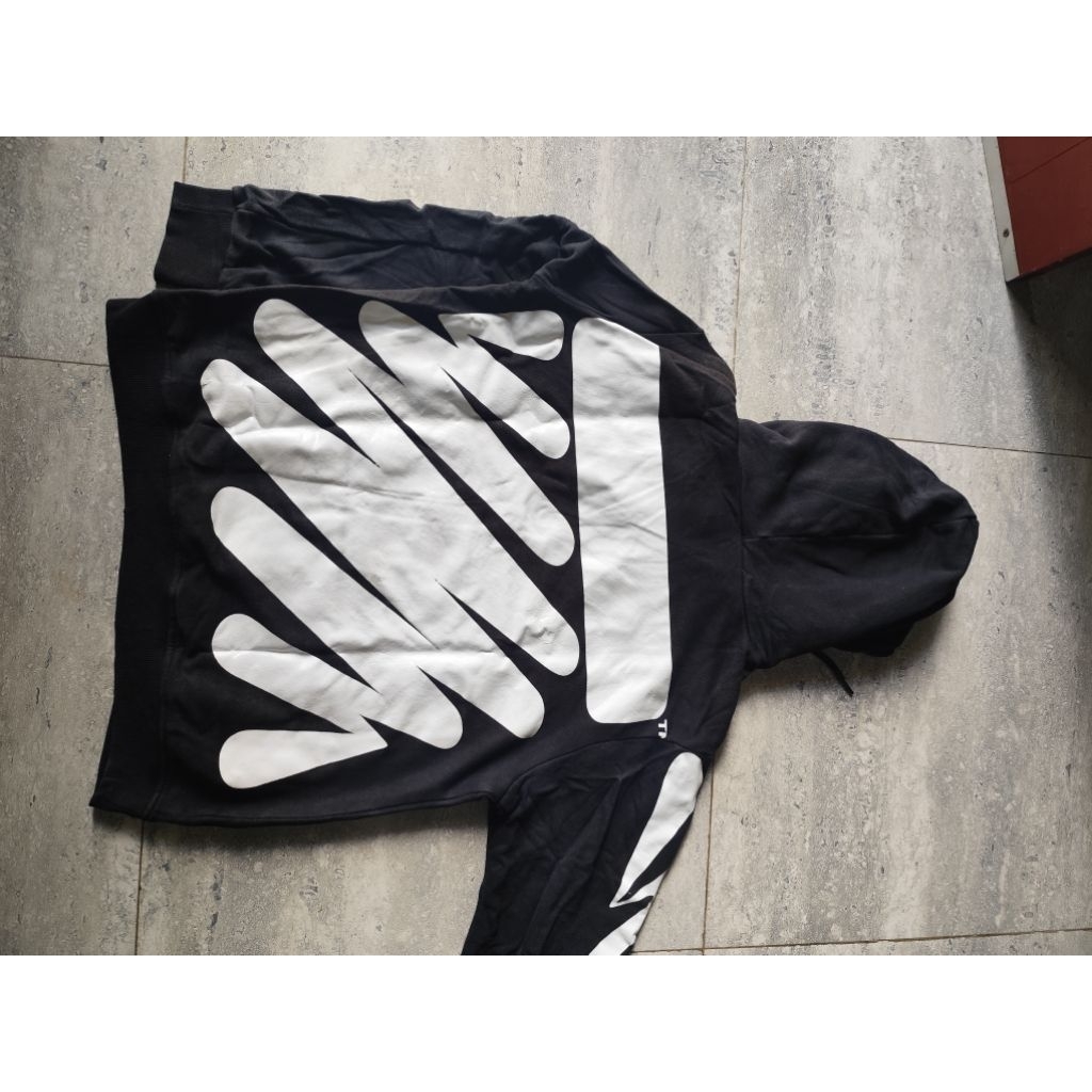 hoodie off white original black dan blue