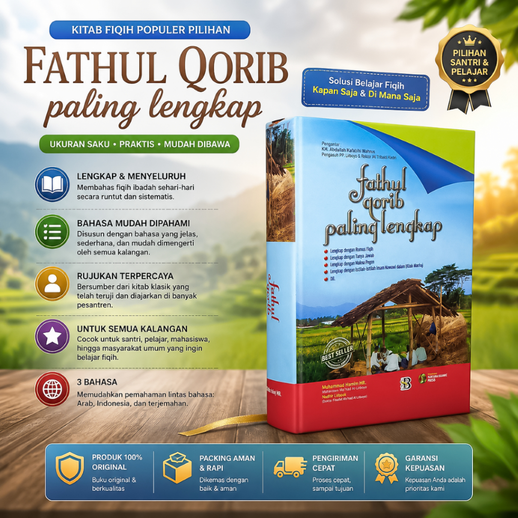 Terjemah kitab fathul qorib paling lengkap saku | lirboyo press | fathul qorib