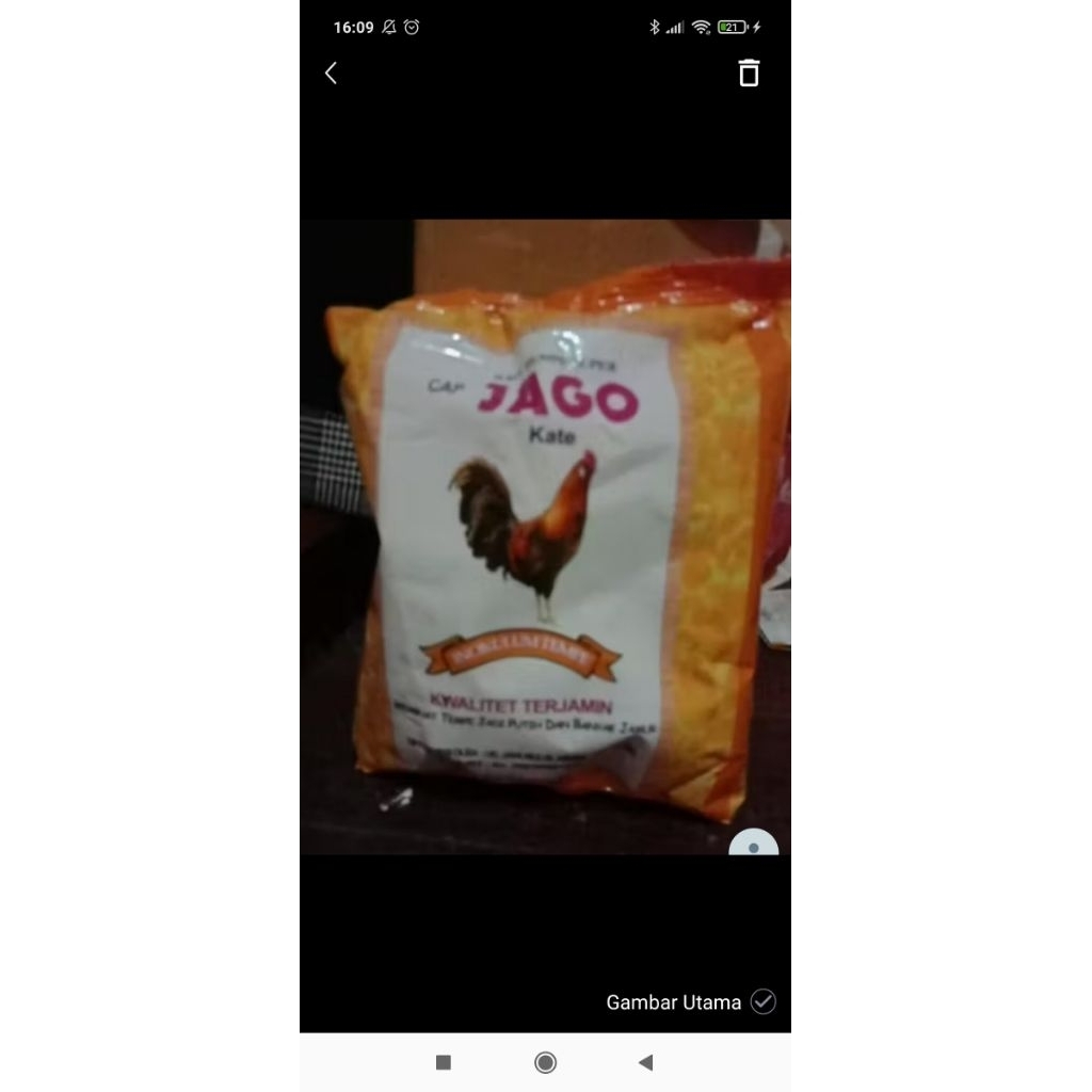 RAGI TEMPE KUALITAS TERBAIK CAP AYAM JAGO ORIGINAL KUALITAS TERJAMIN READY