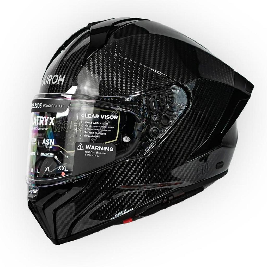 AIROH MATRYX CARBON GLOSS FULL FACE HELMET AIROH FULL FACE ORIGINAL