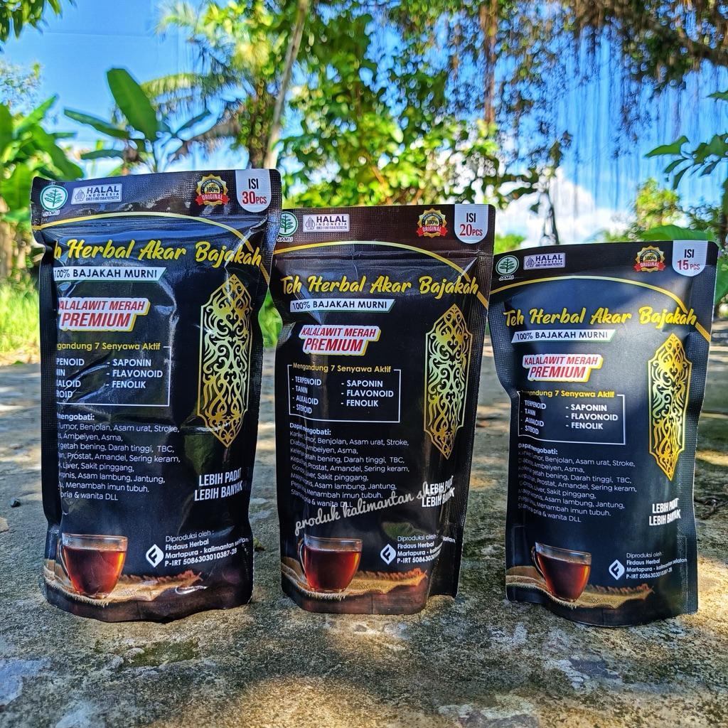 Teh Akar Bajakah Premium Original Kalimantan Teh Herbal Bajakah