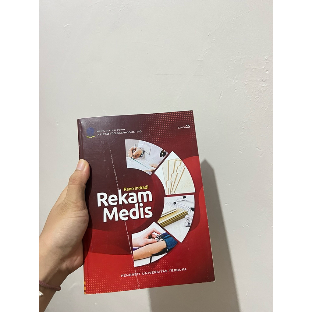 (preloved)BUKU REKAM MEDIS RANO INDRADI