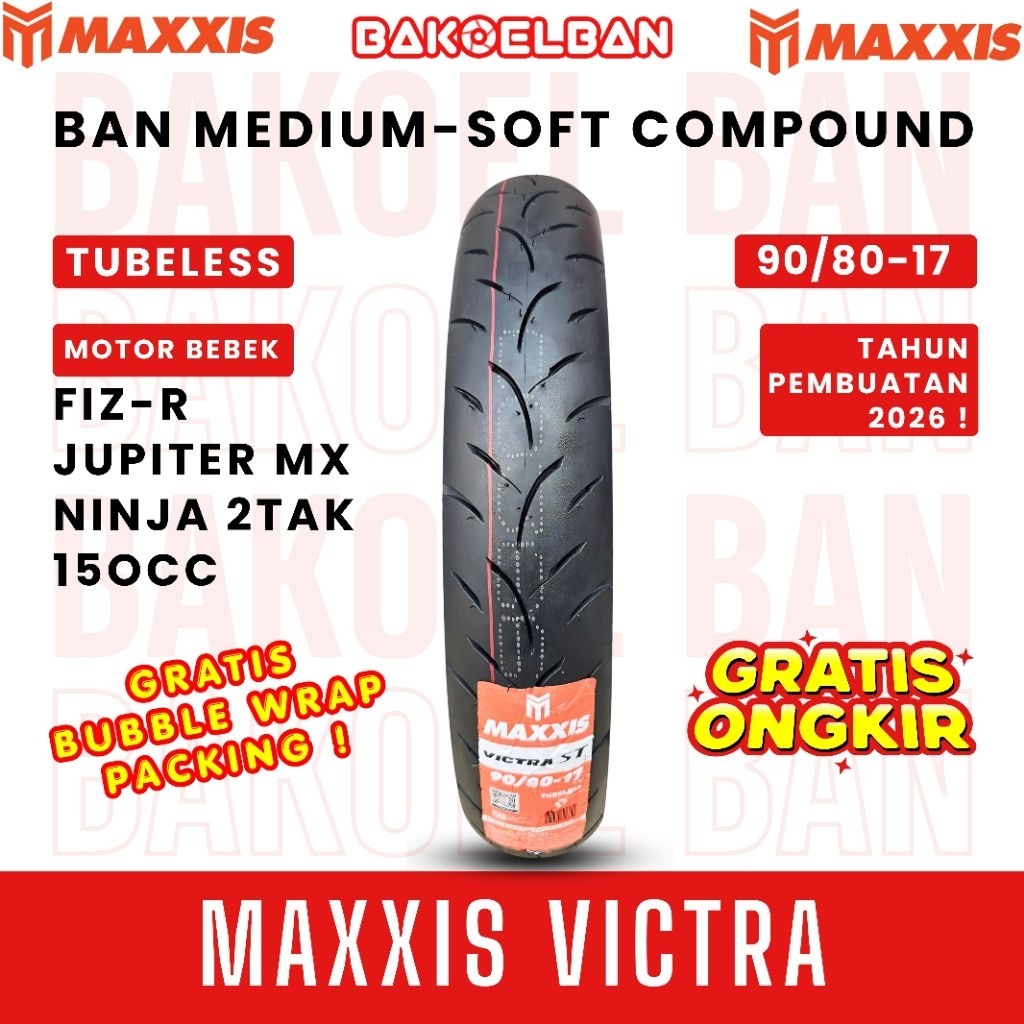 BAN MOTOR MAXXIS VICTRA 90/80-17