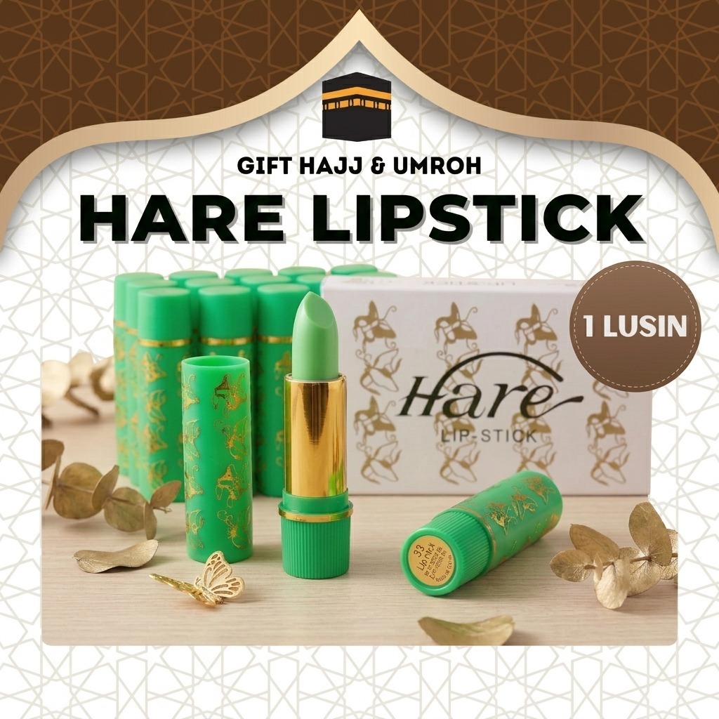 Lipstik Hare perlusin Hare cina lipstik ajaib