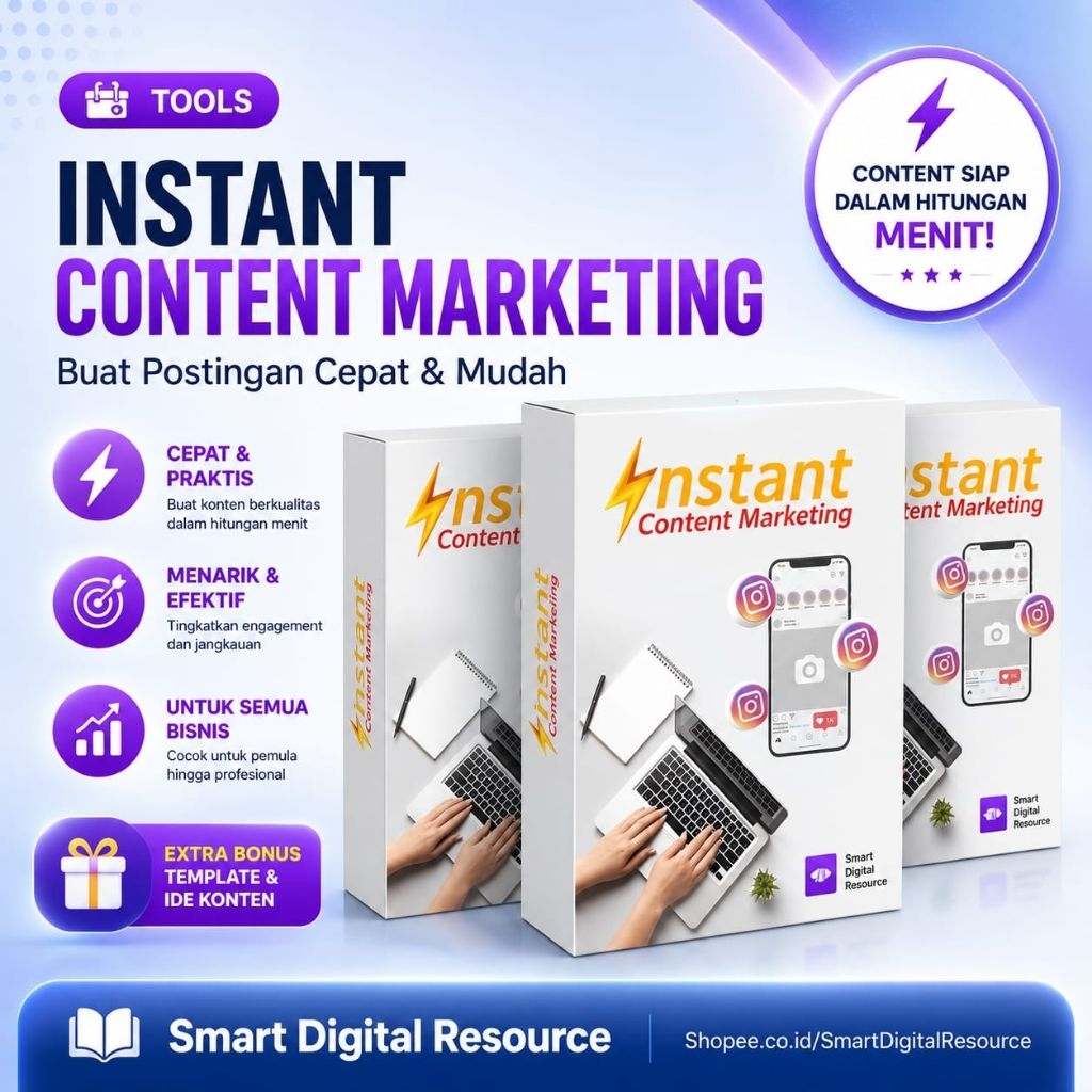 Instant Content Marketing - Tools Instant Membuat Content Penjualan Anda