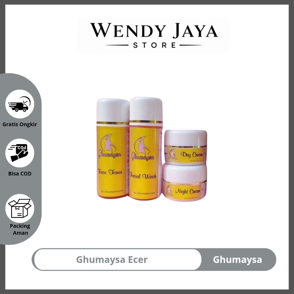 GHUMAYSA Skincare Ecer