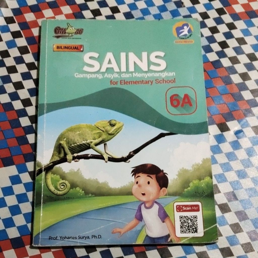 BUKU ORI BUKU SAINS GAMPANG ASYIK DAN MENYENANGKAN ( FOR ELEMENTARY SCHOOL ) SD KELAS VIA/6A BILINGU