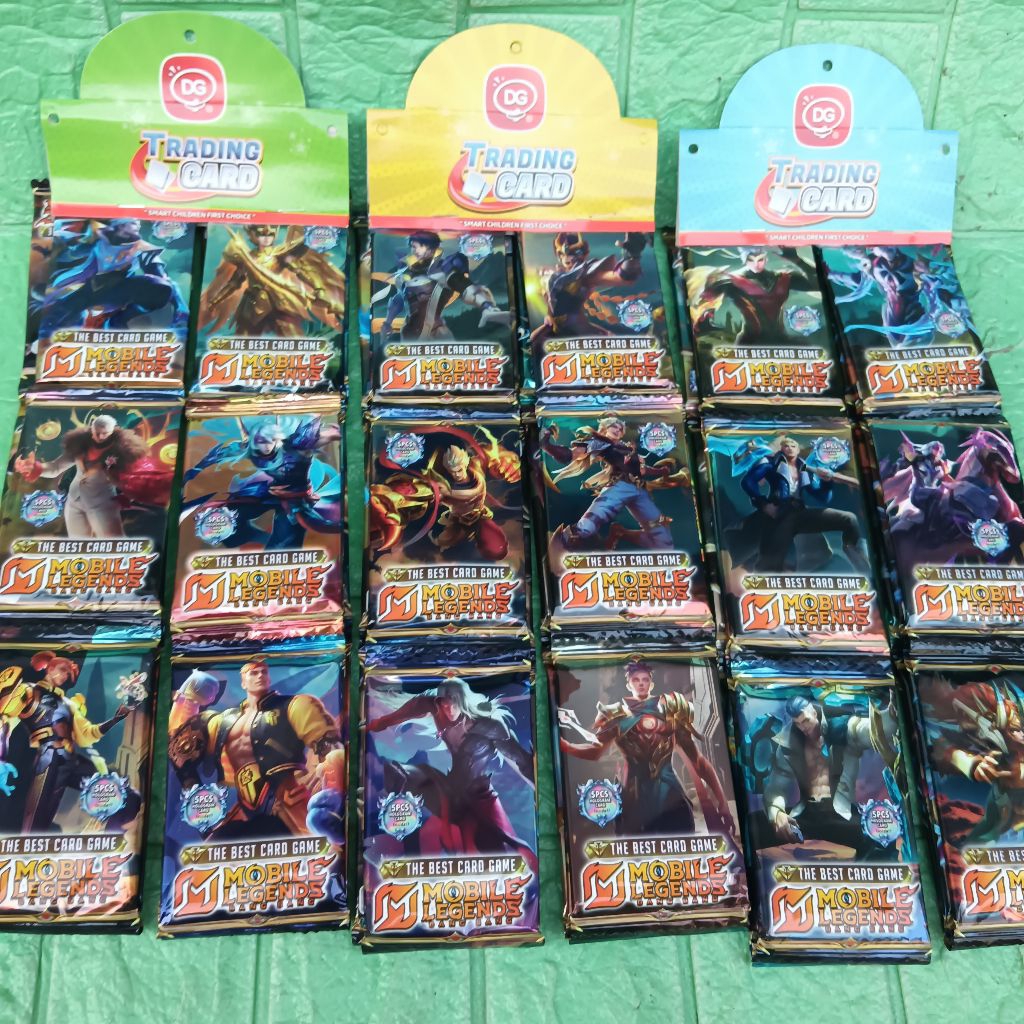 Grosir Mainan Kartu ML TERBARU Trading Card Game DG
