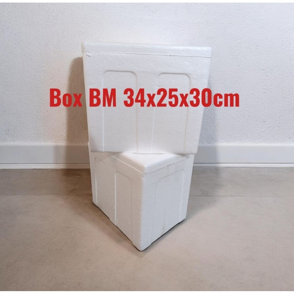 Styrofoam box/box Styrofoam /ice frozen BM Medium uk 34*25*30cm