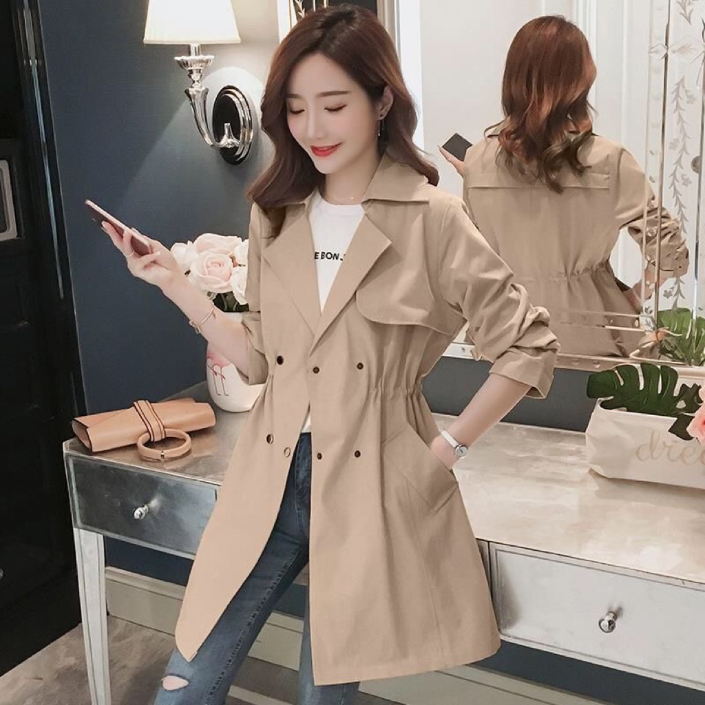TRENCH COAT JAKET WANITA IRINA
