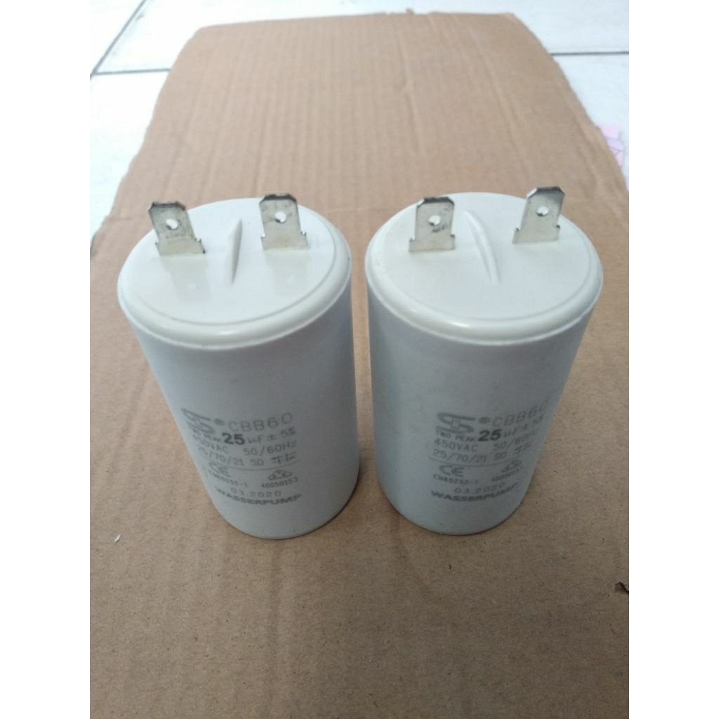 Capasitor CBB60 25uf 450V ORIGINAL