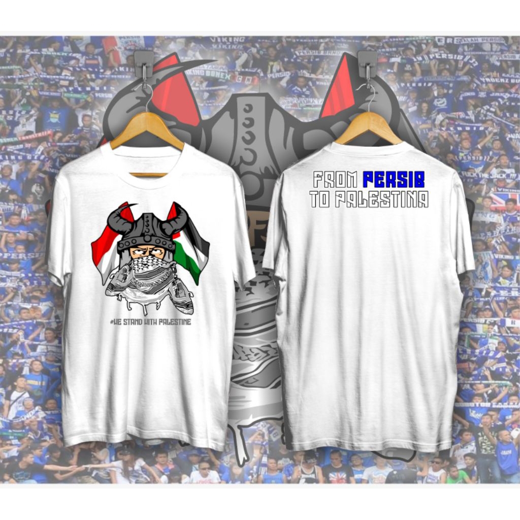 kaos distro official persib bandung baju distro persib toska biru hitam