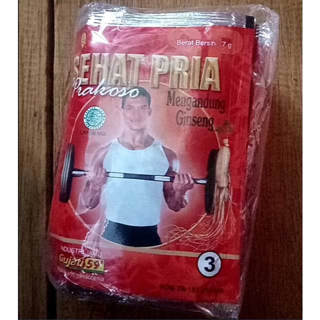 Jamu sehat pria prakoso jamu gujati isi 10 sachet