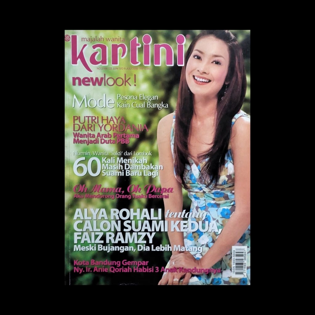 Majalah Kartini, No. 2168/2006 - Cover: Alya Rohali //  Penelope Cruz - Salma Hayek - Tom Cruise - A