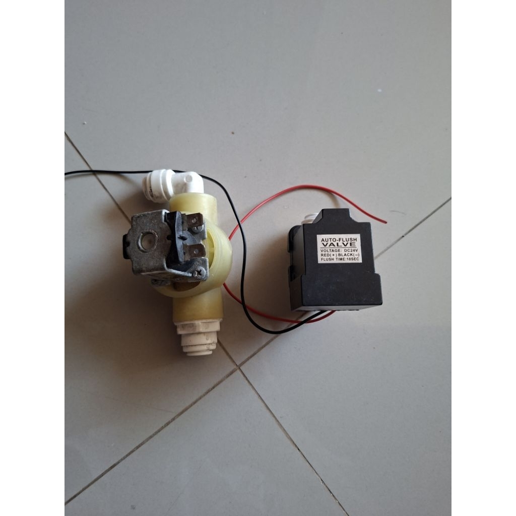 selenoid valve untuk Ro 24v DC+ autoflash 24v 1500cc