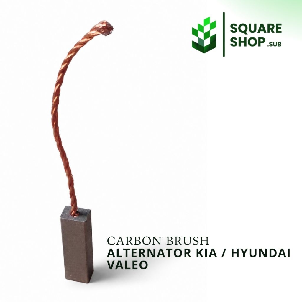 Carbon brush ALTERNATOR VALEO Kia Hyundai  BRONZE