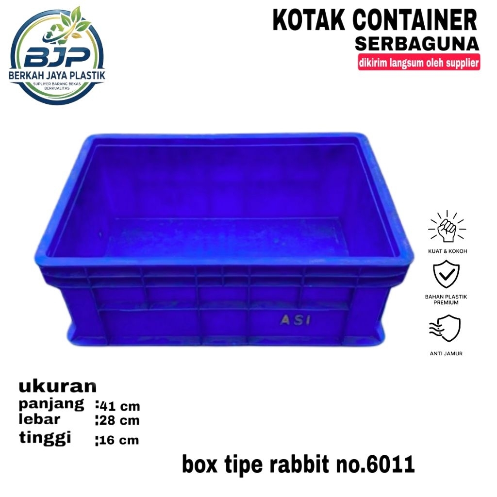 box container serbaguna tipe rabbit no.6011