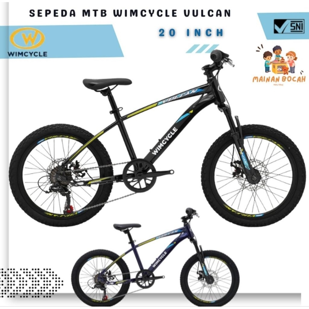 sepeda mtb sepeda gunung 20"wimcycle