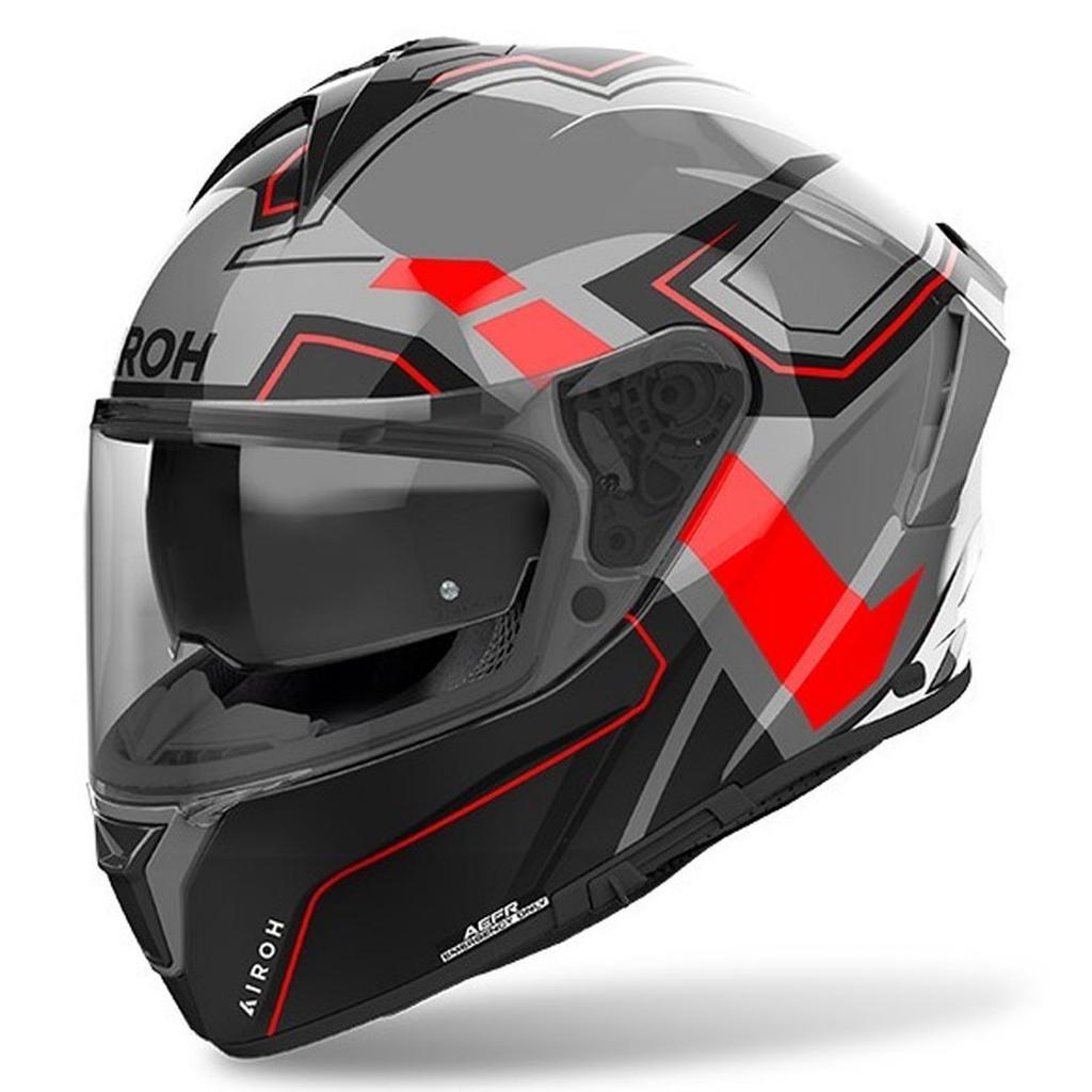 AIROH SPARK 2 DART RED GLOSS FULL FACE HELM AIROH FULL FACE ORIGINAL