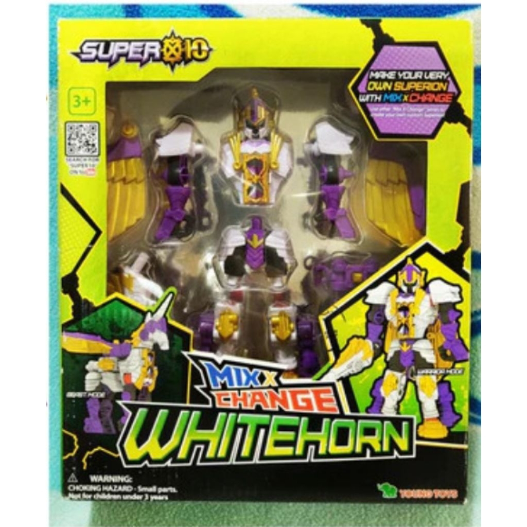 Robot Super 10 Young Toys whitehron
