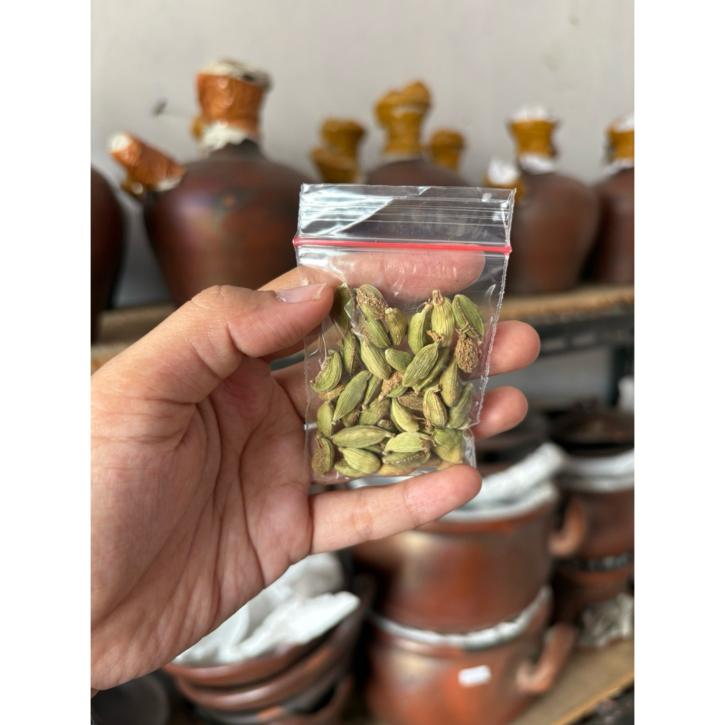 Laris Rempah. Kapulaga Ijo, Kapulaga Arab, Kapulaga India.