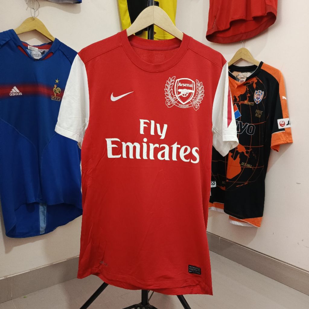 Kaos Jersey Bola Nike Arsenal Home 2011 Size S Fit M Original Authentic