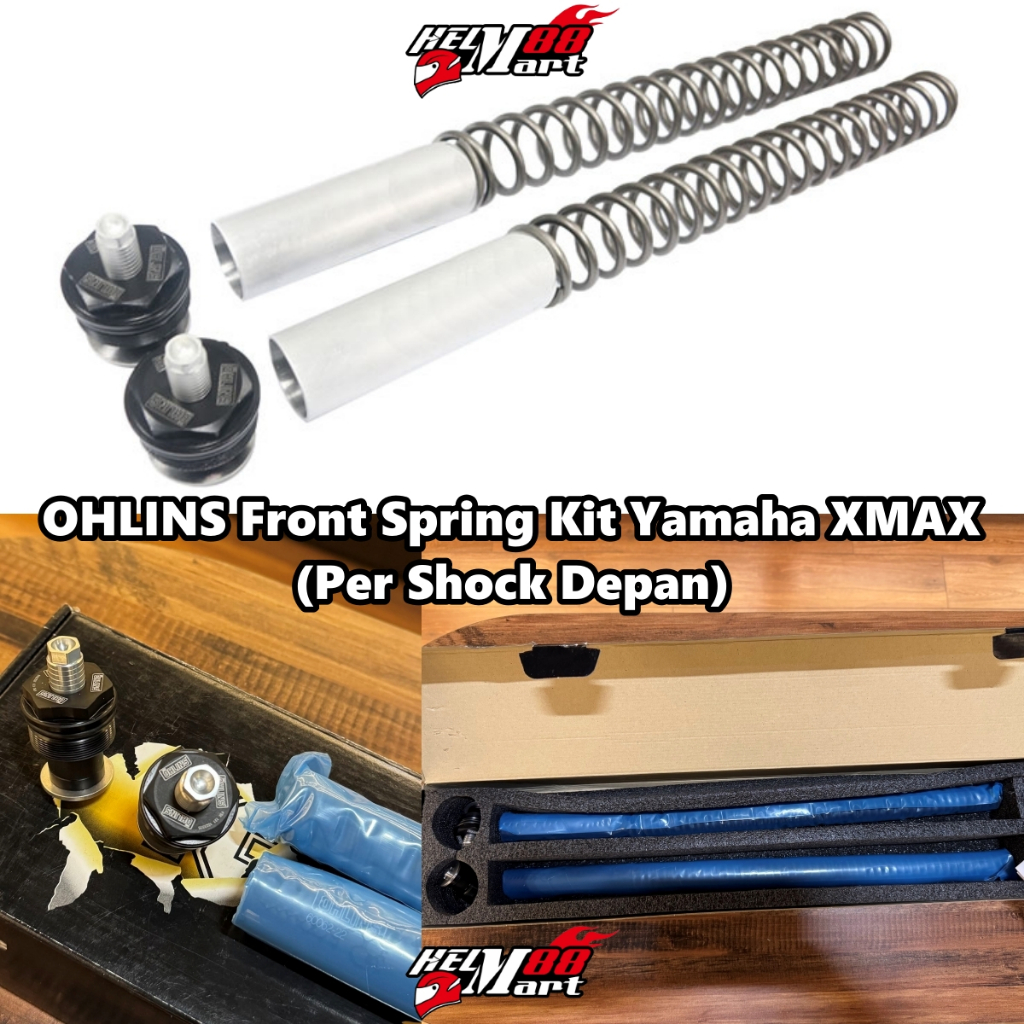 Front Spring Kit Ohlins FSK131 Yamaha XMAX 250 Per Shock Depan X-MAX