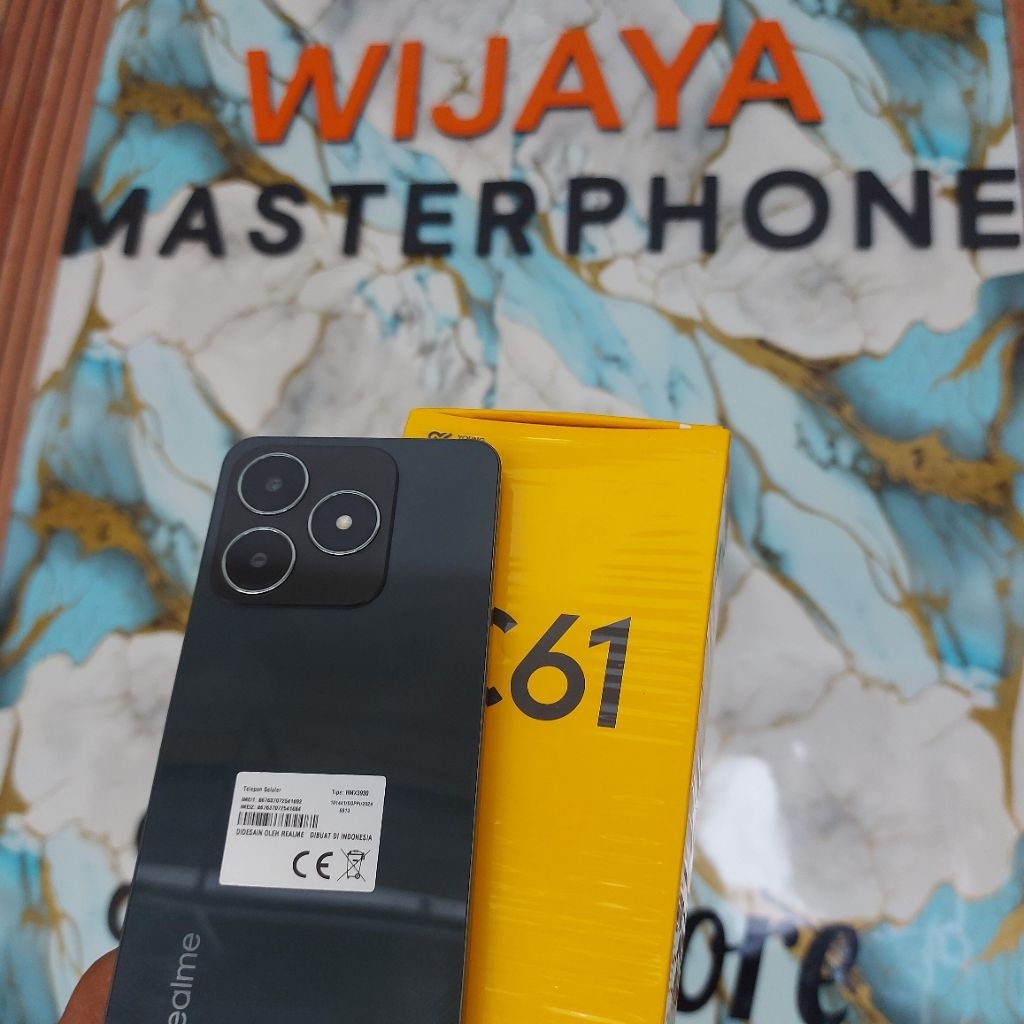 realme C61 Ram 8GB Internal 128GB HP Second Seken Bekas Fullset [murah] hp murah