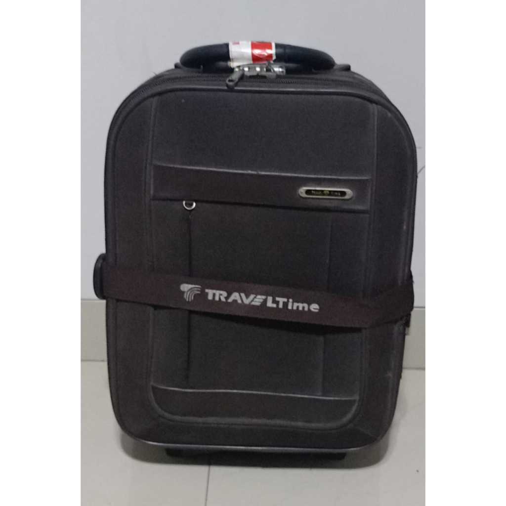 Koper Kanvas Travel Time 20 inch (Preloved)