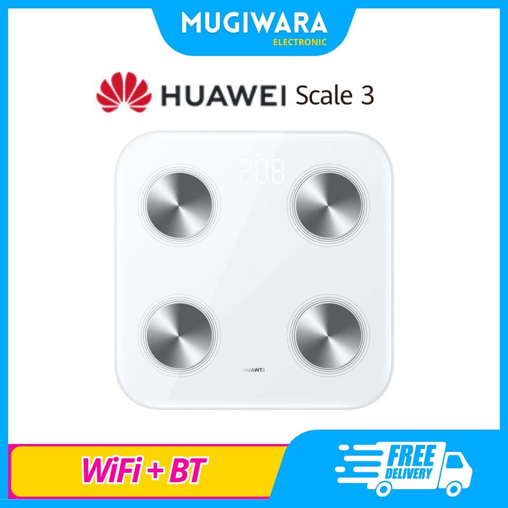 HUAWEI Scale 3 Smart Body Fat Scale BMI | Wi-Fi & Bluetooth
